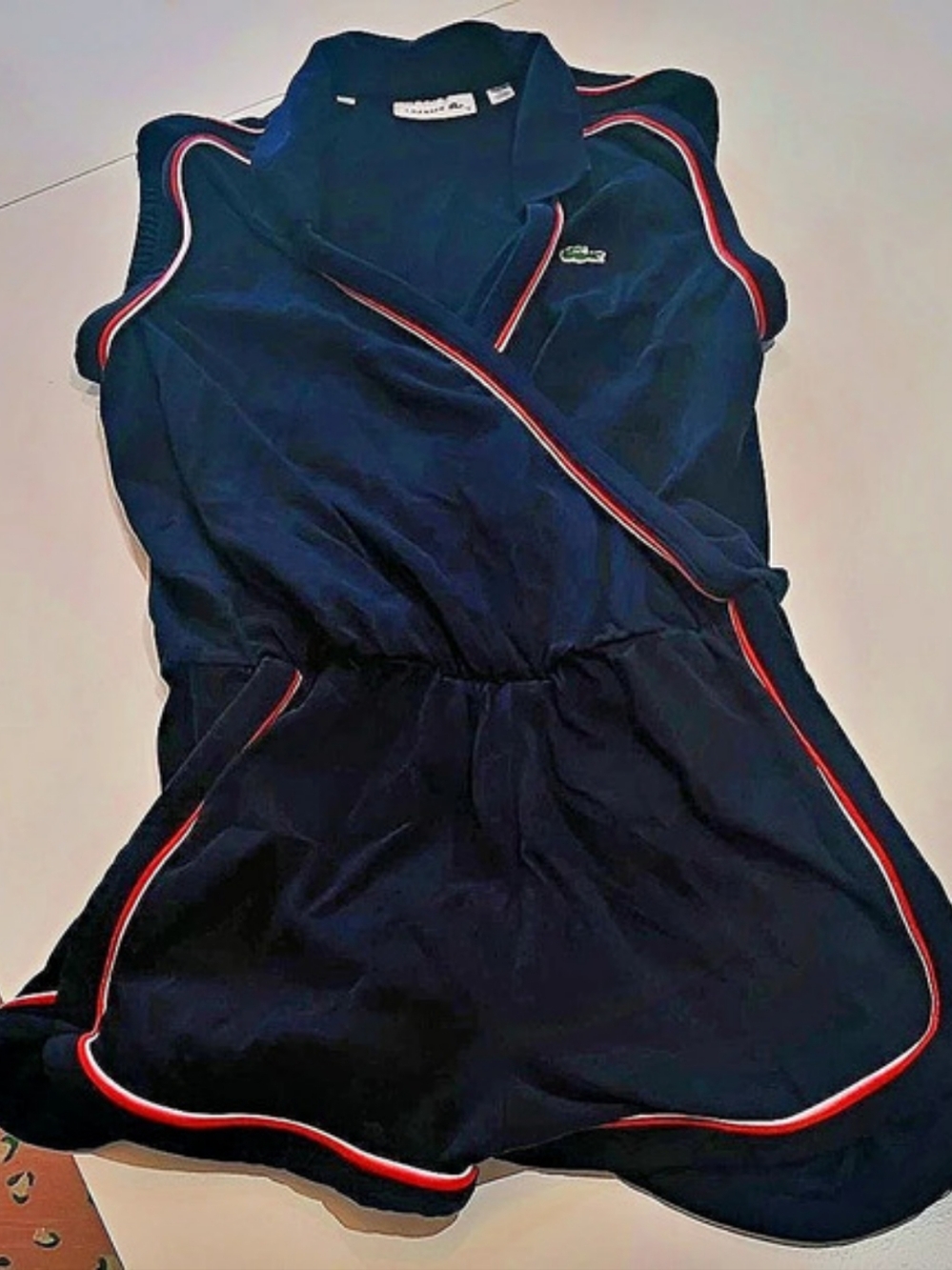 Lacoste Sporty Trim Mini Romper